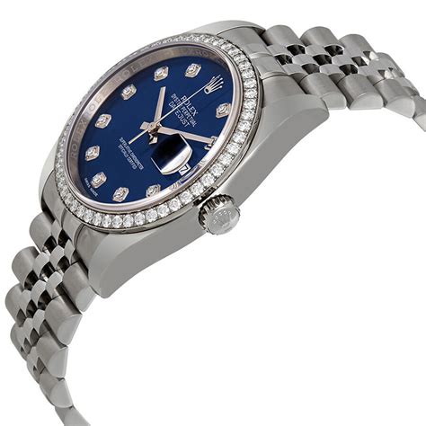 women's rolex oyster perpetual datejust blue face|rolex oyster perpetual datejust 41.